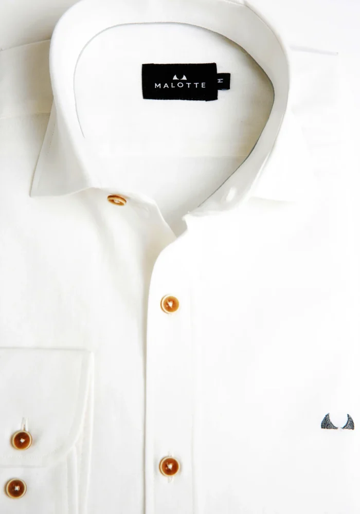 Camisa lino blanco