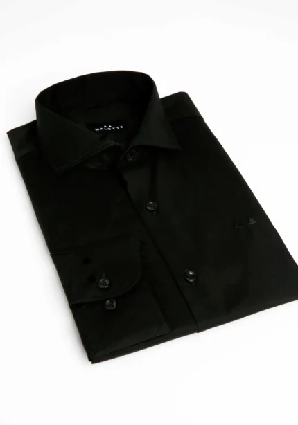 Camisa negra vestir