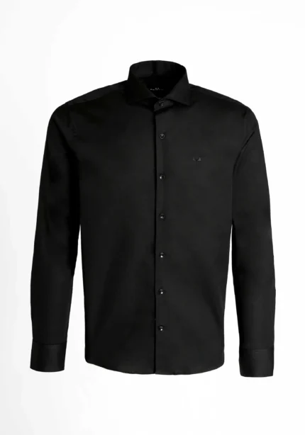 Camisa negra vestir