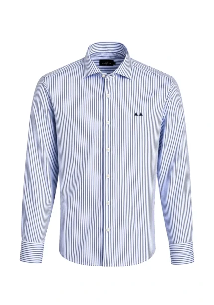 Camisa rayas azules