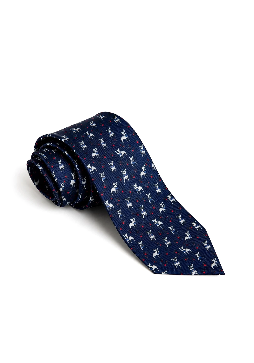 Corbata marino estampado animales 1 Corbata marino estampado animales