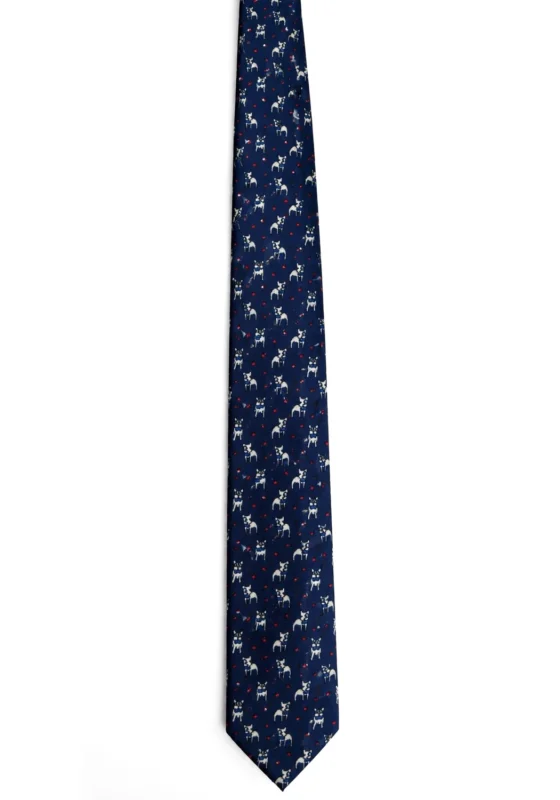 Corbata marino estampado animales